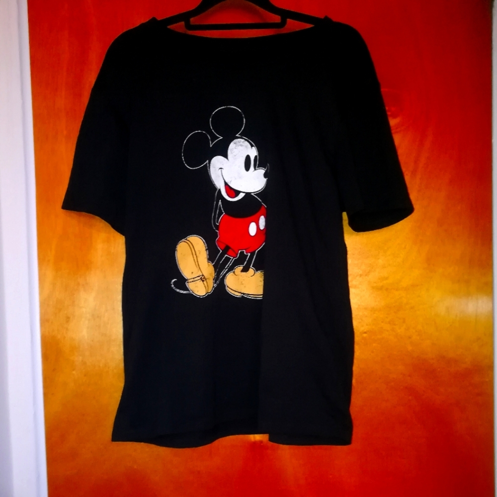 Vintage looking Disney Mickey mouse shirt size L women's